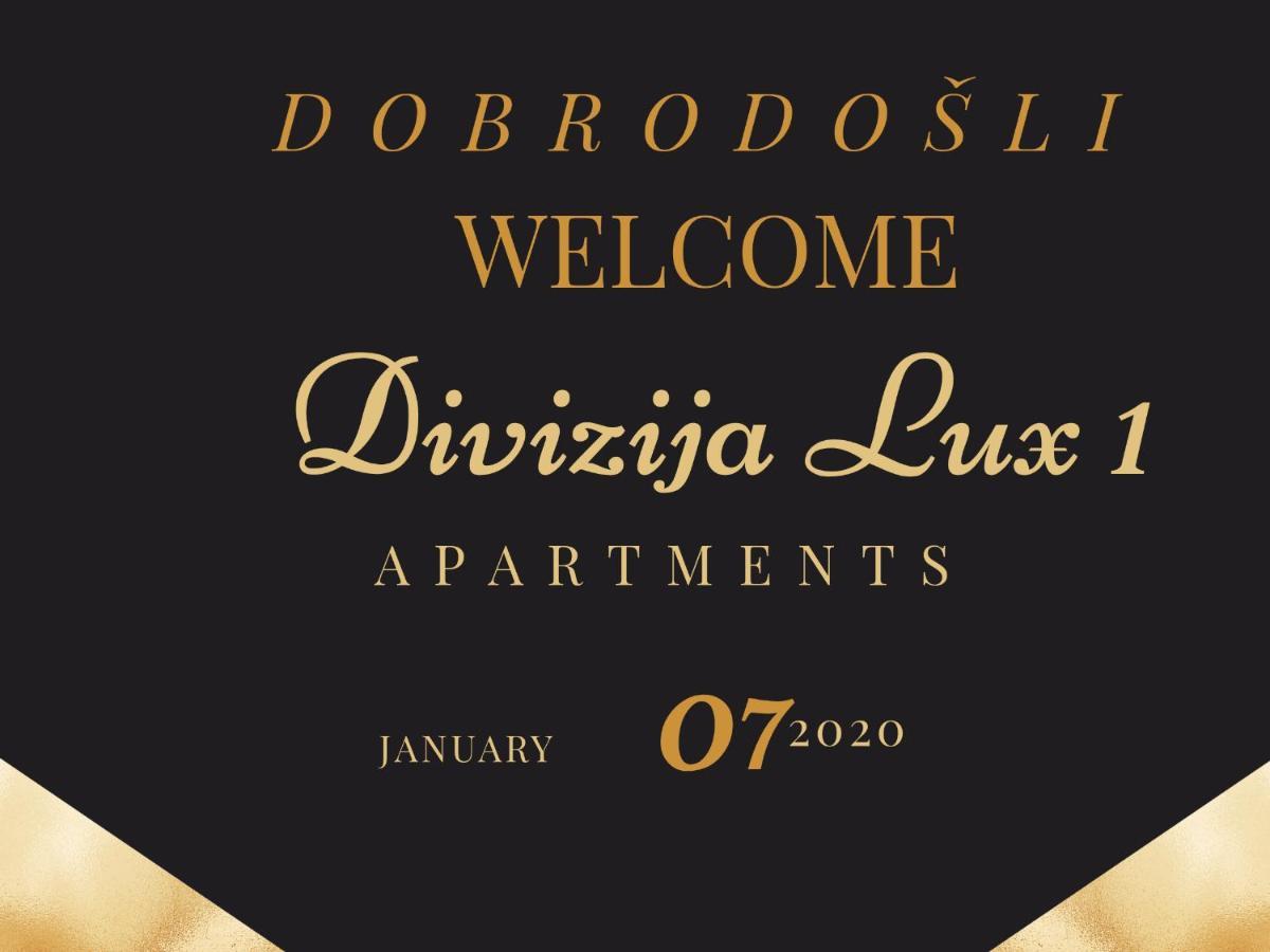 Divizija Lux Apartments Belgrado Buitenkant foto